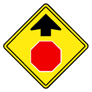 Chevron Alignment Symbol W1-8 24"x18"