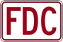 FDC  sign for Fire Department