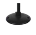 Black iron Pedestal Base z9no post)
