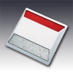 RPM-921-ARC-RW Red-White Road Pavement Marker  Bidirectional