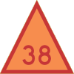 Red Channel Marker, starboard daymark or day beacon
