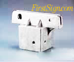 Flat Street Blade Bracket-Square Post