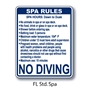 Florida Standard Spa Rules 30"x24"