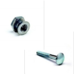 Vandalguard 2 1/2" Truss Head Bolt & Nut Set