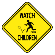 Watch For Children W41-4A 24"